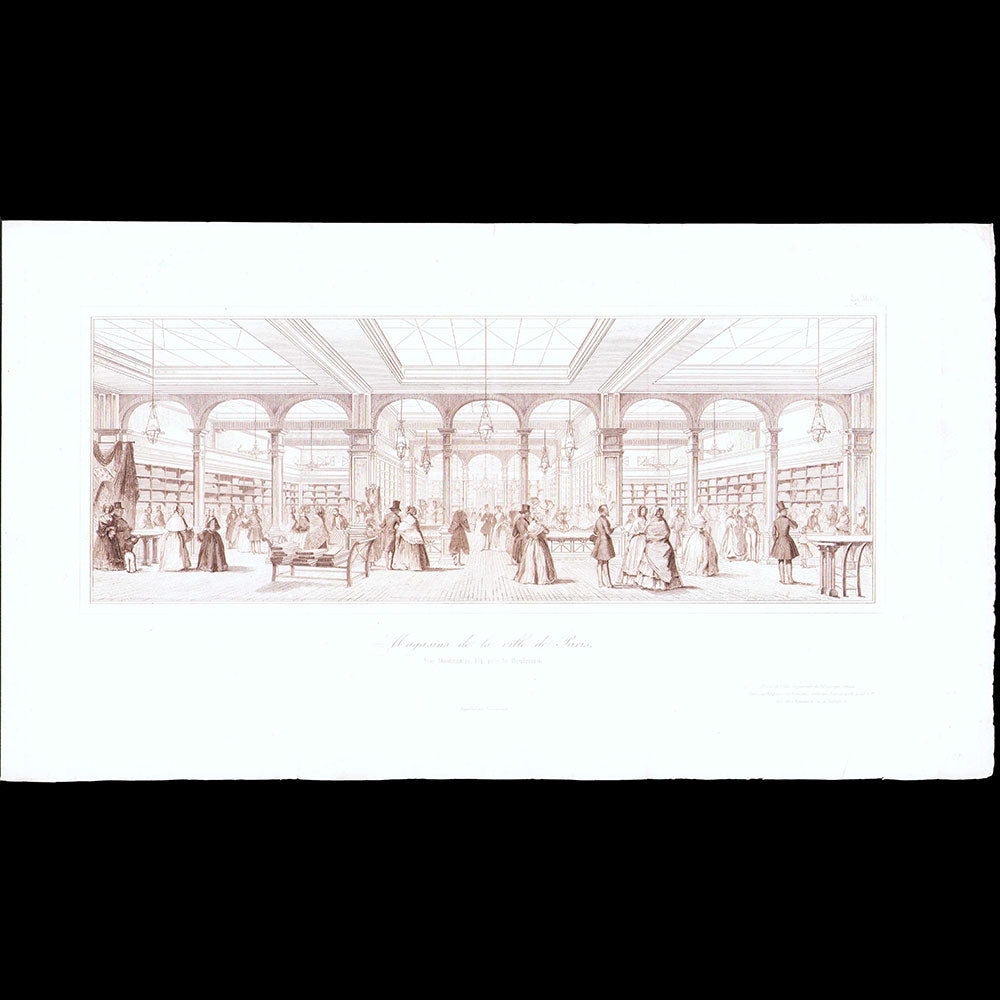 Magasins de la Ville de Paris (circa 1850-1860)