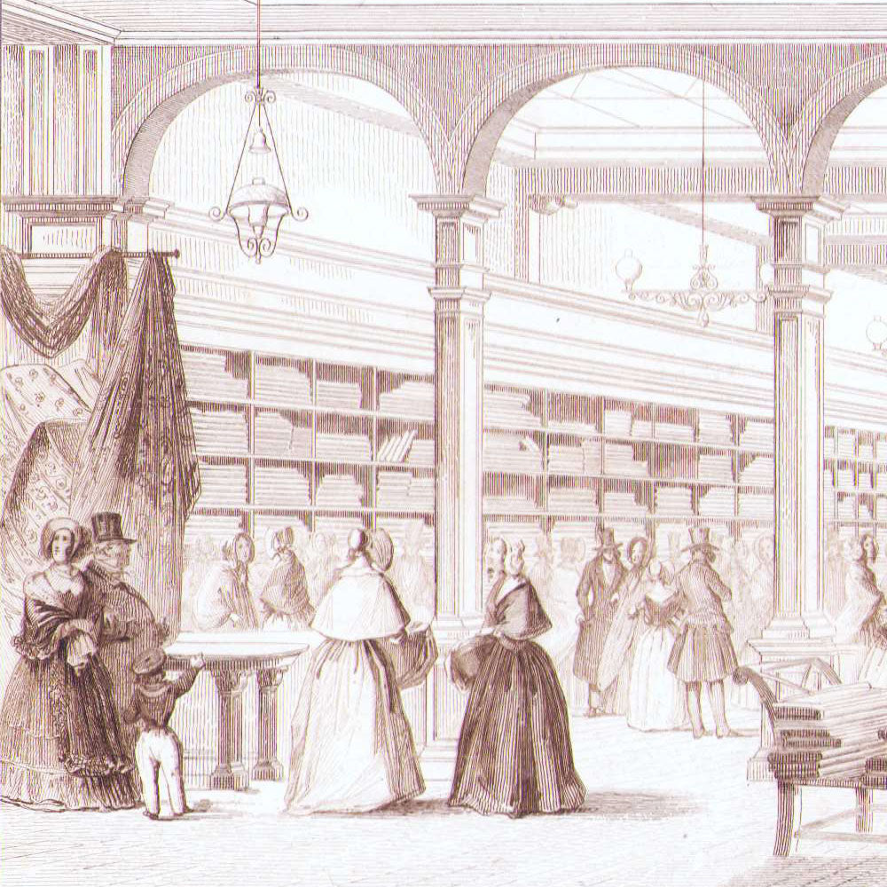 Magasins de la Ville de Paris (circa 1850-1860)