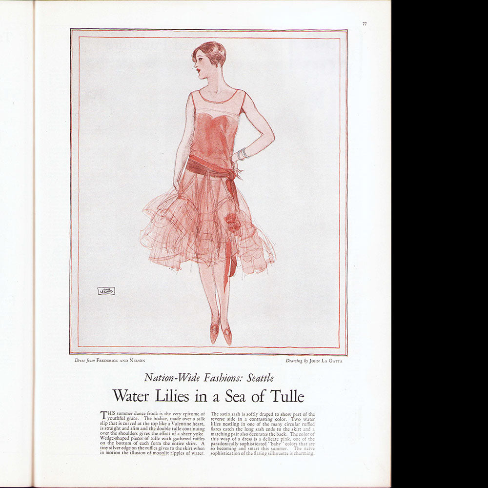 Woman's Home Companion (July 1927) - What Your Type Should wear by Paul Poiret