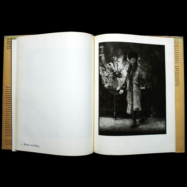 De Meyer, monographie consacrée au photographe le Baron de Meyer, exemplaire avec envoi de l'auteur (1976)