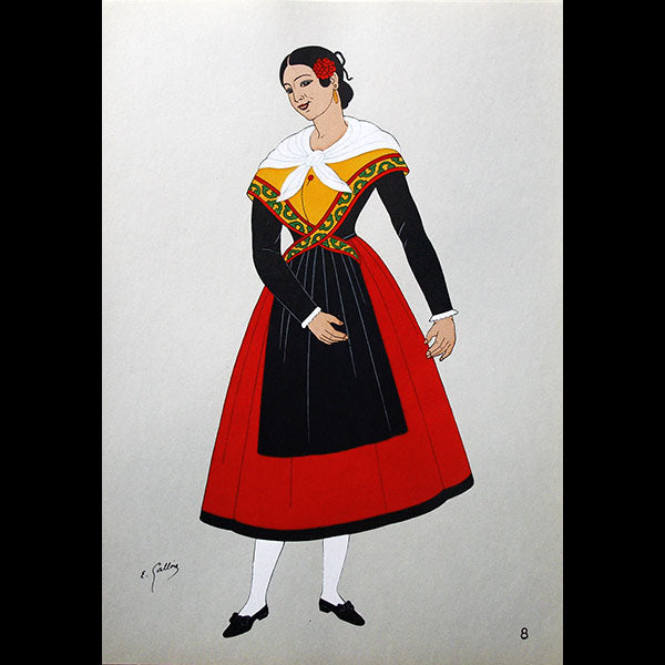 Le Costume en Espagne et au Portugal, par Emile Gallois (circa 1950)