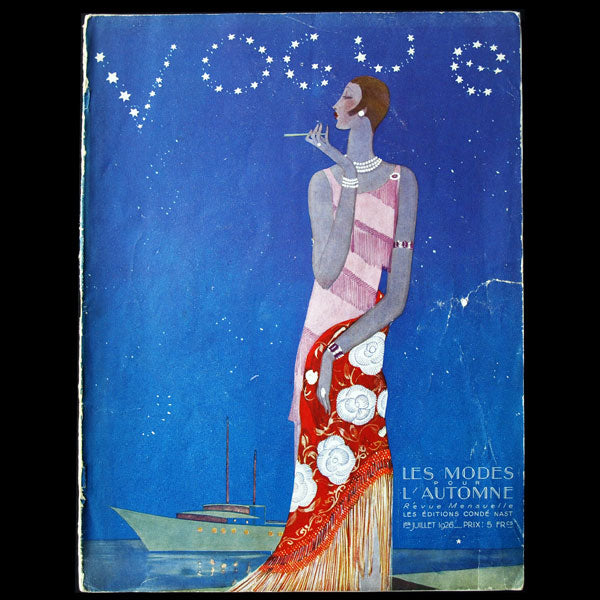 Vogue France (1er juillet 1926), couverture de Benito