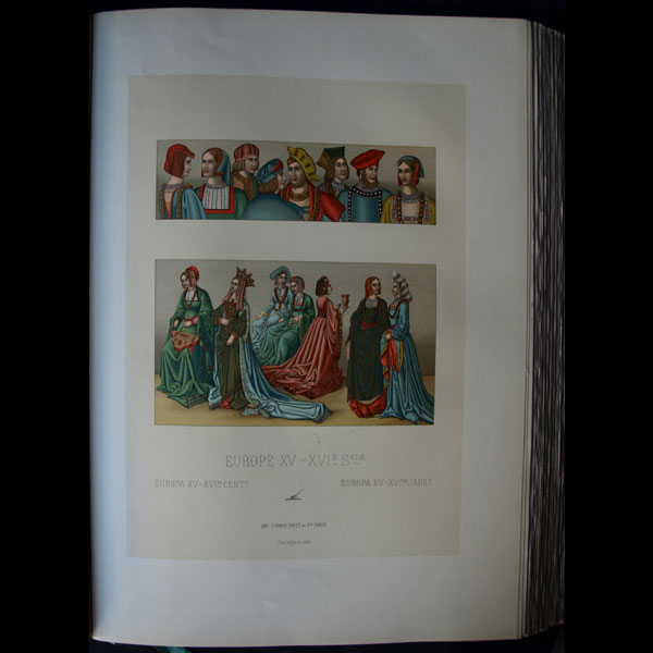 Racinet - Le Costume Historique, édition in-folio (1888)