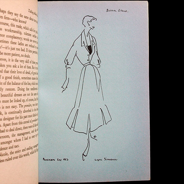 Christian Dior talking about Fashion, édition anglaise de Je suis couturier, propos de Christian Dior (1954)