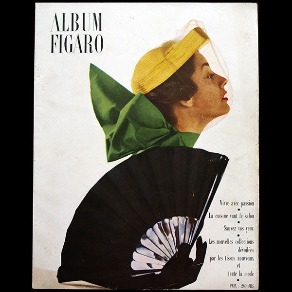 Album du Figaro, n°22, février-mars 1950, couverture d'Henry Clarke