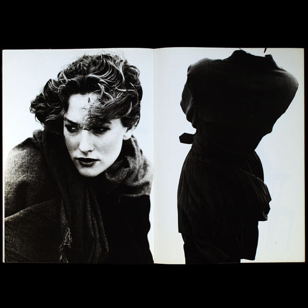 Comme des Garçons, n°97 le 10 juillet 1987, photographies de Peter Lindbergh