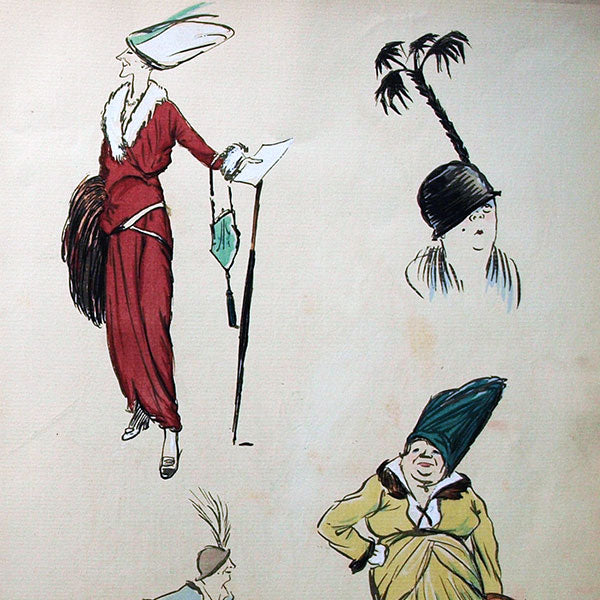 Sem - Le Vrai et le Faux Chic. La Mode vue par Sem (1914)