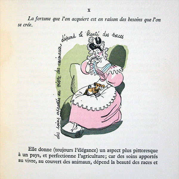 Traité de la vie élégante et Physiologie de la toilette par Honoré de Balzac, illustré par Beuville (1946)