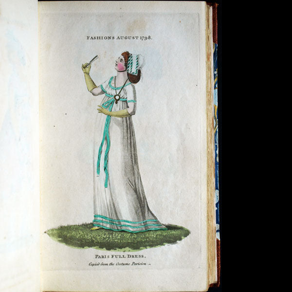 The Fashions of London and Paris - Réunion de 489 planches (1798-1809)