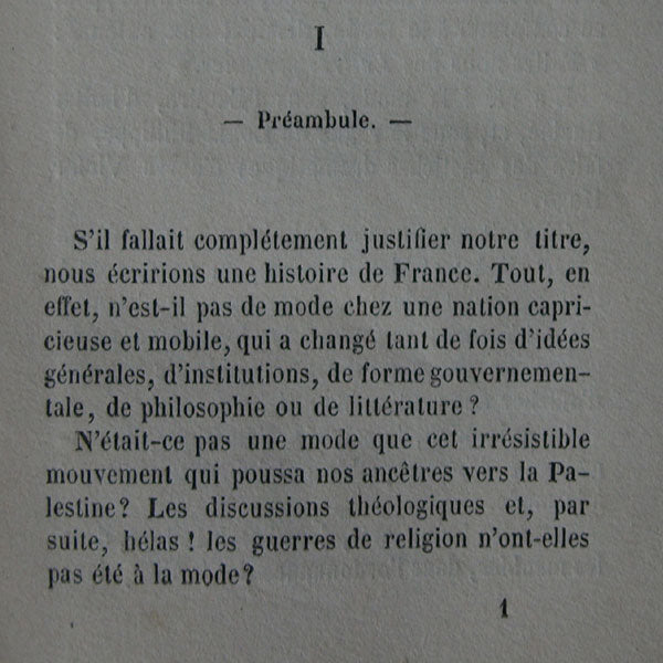 La Bédollière - Histoire de la mode en France (1858)