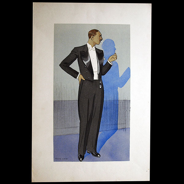 Kossuth - L'Homme Chic, Elégant en habit (Hiver 1928-1929)