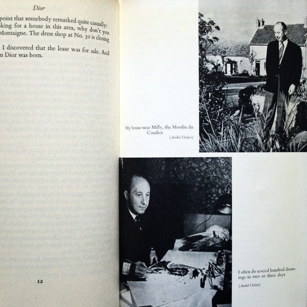 Christian Dior's memoirs - Dior by Dior (1957)