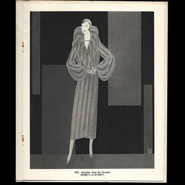 Succursale de luxe de la Samaritaine, couverture de Reynaldo Luza (1930)