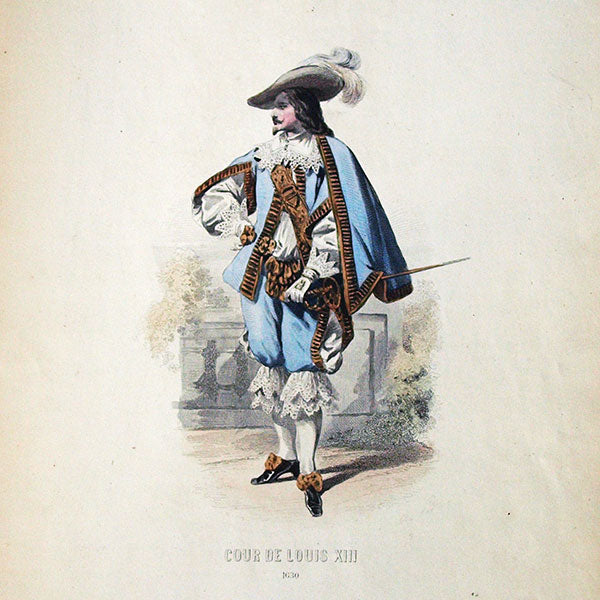 Compte-Calix - Costumes de la Cour depuis Charles VII jusqu'à Louis XVI (1861)