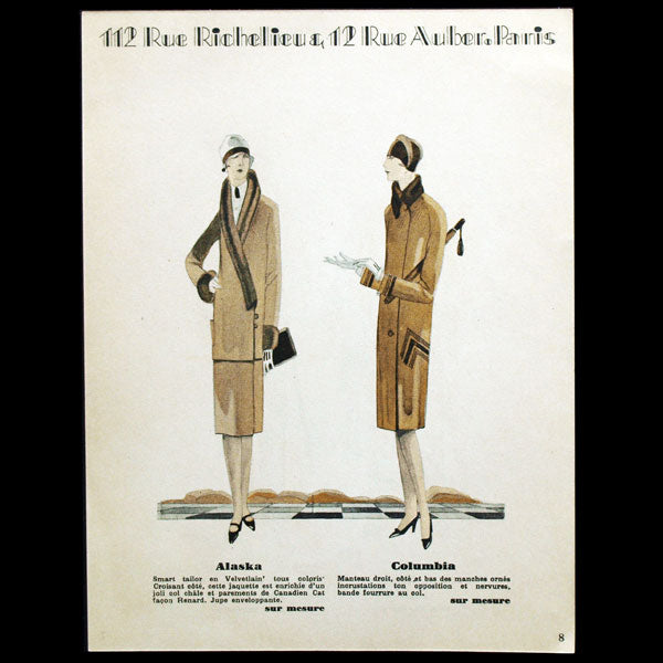 High Life Tailor, hiver 1927-1928