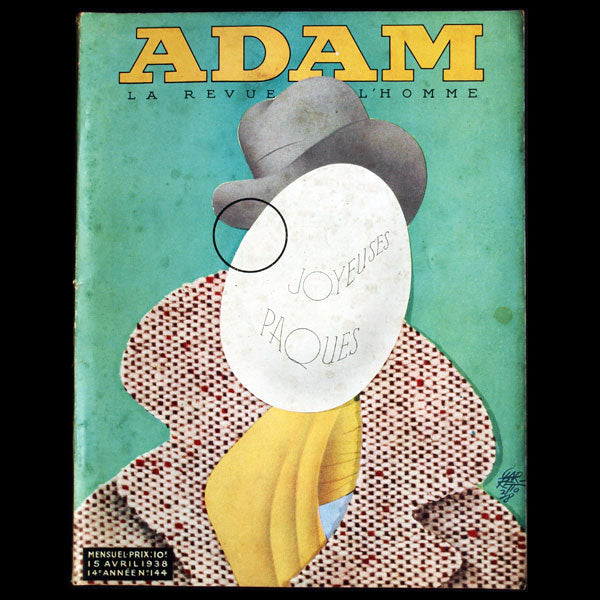 Adam, la revue de l'homme (15 avril1938)