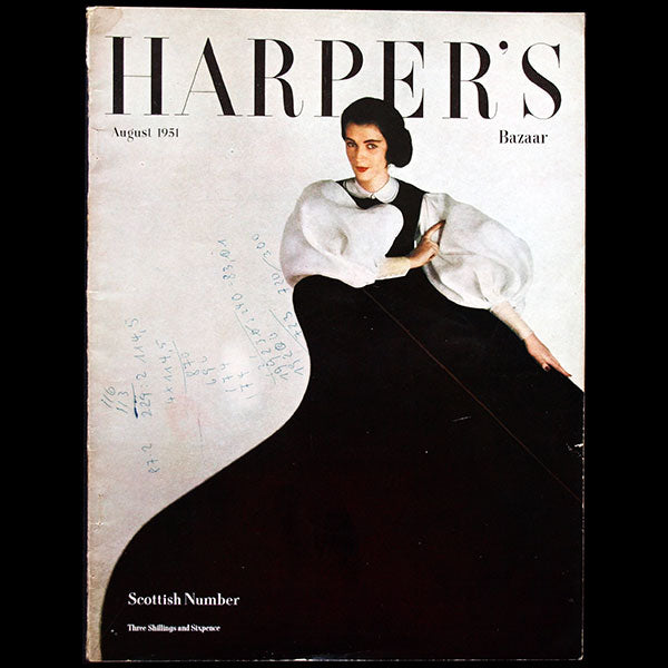 Harper's Bazaar (1951, août), édition anglaise