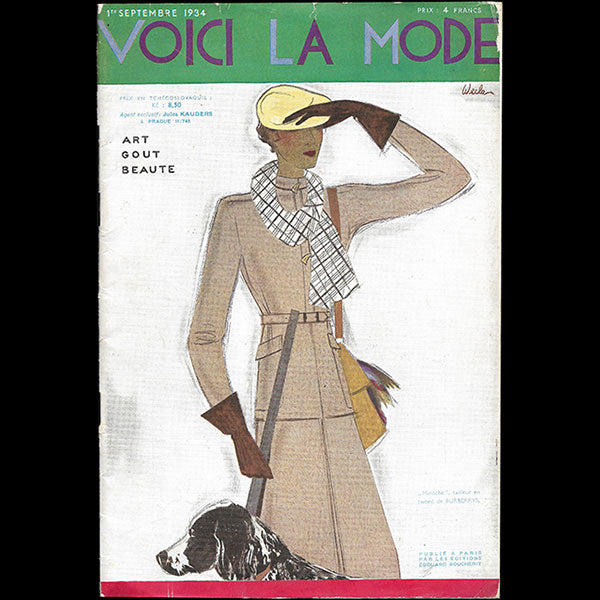 Art, Goût, Beauté, Voici la mode (1934, septembre)