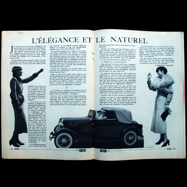 La Revue des Sports et du Monde Ford Mathis, n°23 (octobre 1934)