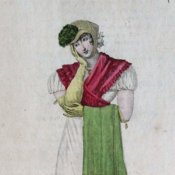 Le Journal des Dames et des Modes, Costumes Parisiens, réunion de 70 livraisons de la 11ème année (1807)