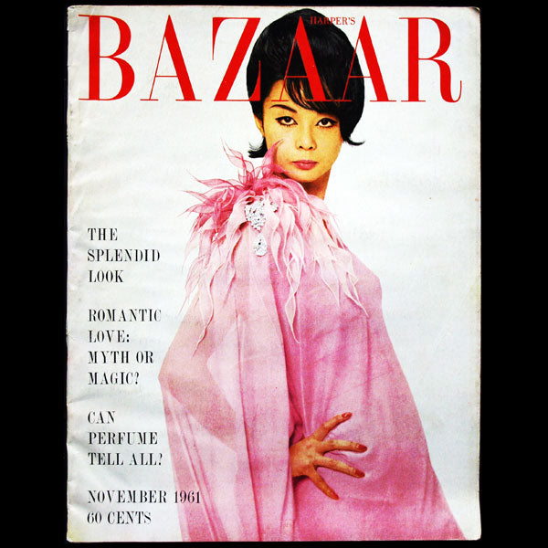 Harper's Bazaar (1961, novembre), couverture de Richard Avedon