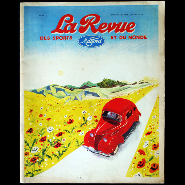 La revue des Sports et du Monde Ford Mathis, collection complète des 10 numéros (octobre 1934 à juillet 1936)