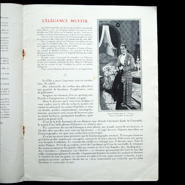 Gazette de Barclay, modes et élégances, n°8, printemps 1927