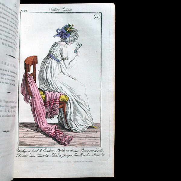 Le Journal des Dames et des Modes, édition allemande, ensemble des 26 livraisons de l'année 1798