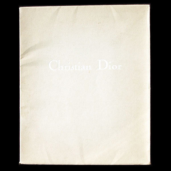 Christian Dior - Plaquette de présentation, version anglaise (1953)