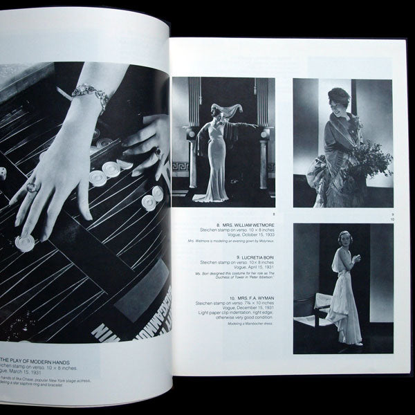 The Fashionable World, original photographs used to illustrate Vogue and Vanity Fair from the personal collection of the late Dr. M. F. Agha (1979)