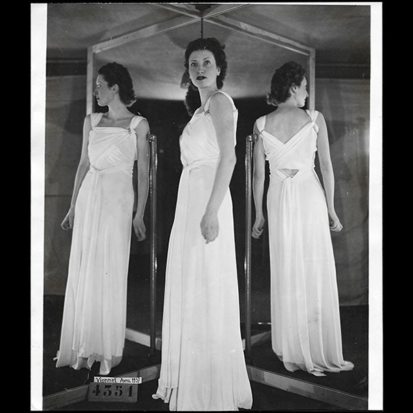 Vionnet - Robe drapée (1937)