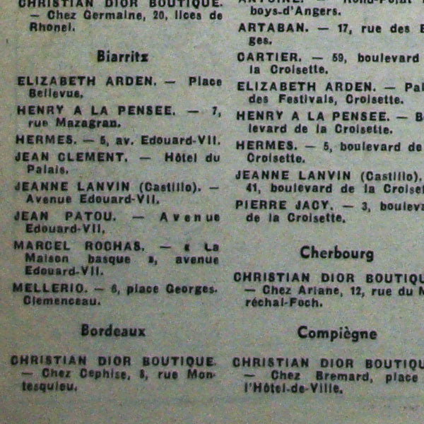 Comment et pourquoi l'élégance est de Paris - Combat, 9 juillet 1954