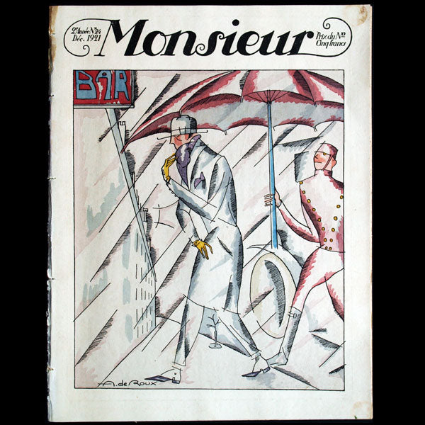 Monsieur, Revue des élégances, n24 (1921, décembre)