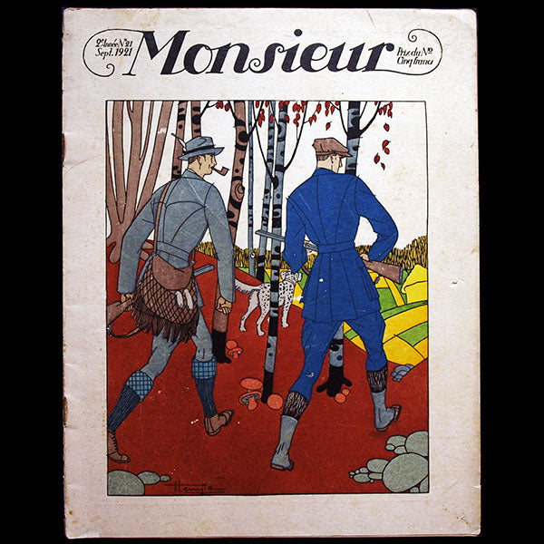 Monsieur, Revue des élégances, n21 (1921, septembre)