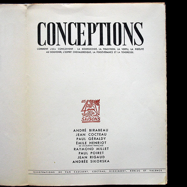 Poiret - Conceptions (1946)