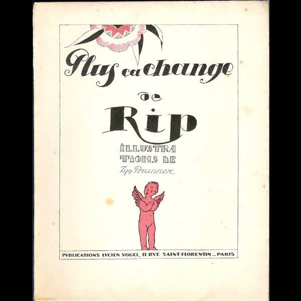 Poiret - Plus ça change par Rip illustré par Zyg Brunner (1922)
