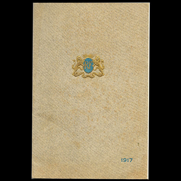 Revillon Frères, catalogue pour l'hiver 1917-1918