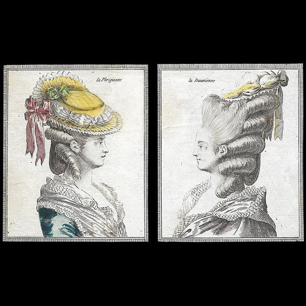 Gallerie des Modes et Costumes Français, 1778-1787, gravure A 5, La Phrigienne, La Daunienne (1778)