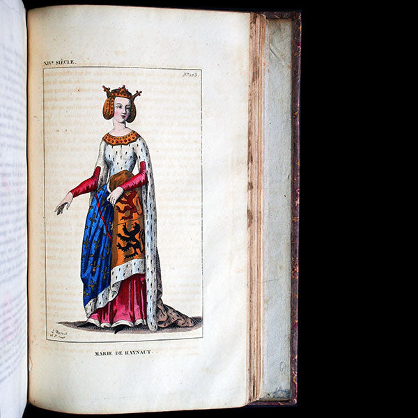 Costumes Français depuis Clovis jusqu'à nos jours - Courtes Chroniques pour les Costumes Français du règne de Clovis au règne de Charles V (1834)