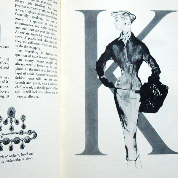 Christian Dior's little dictionary of fashion (1954)