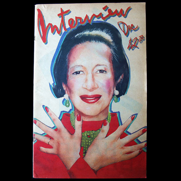 Interview, Diana Vreeland par Warhol (Décembre 1980)