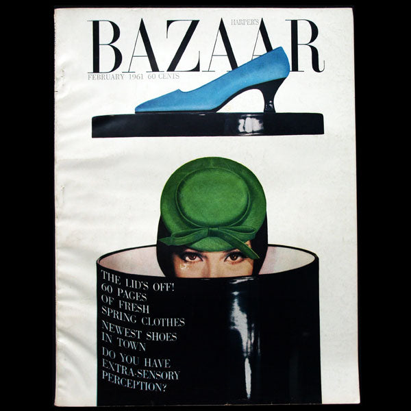 Harper's Bazaar (1961, février), couverture d'Hiro