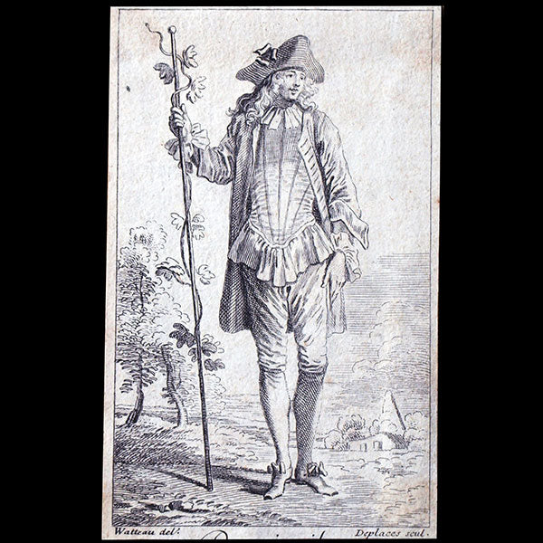 Figures Françoises et Comiques, Nouvellement Inventées par M. Watteau, peintre du Roy (circa 1720)