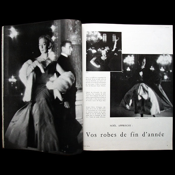 Vogue France (1er novembre 1954), couverture d'Henry Clarke