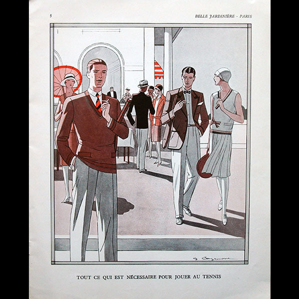 La Belle Jardinière - Plein air, Sports, Voyages, été 1929, catalogue illustré par G. Cazenove