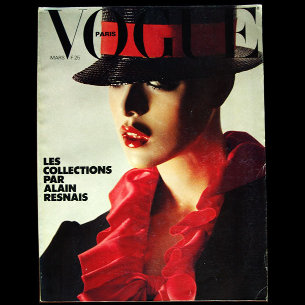 Vogue France (1er mars 1978), couverture d'Helmut Newton