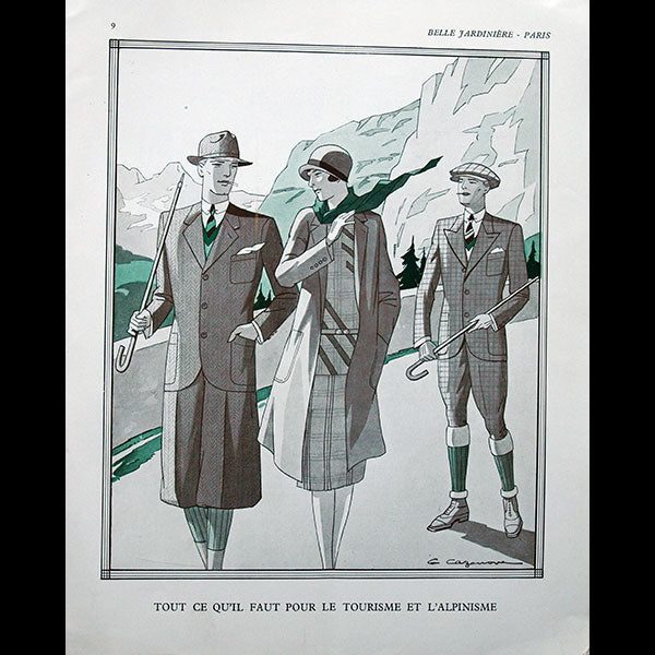 La Belle Jardinière - Plein air, Sports, Voyages, été 1929, catalogue illustré par G. Cazenove