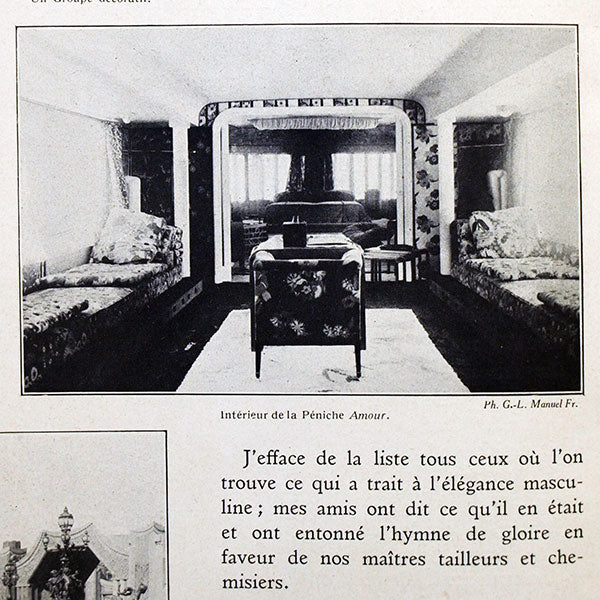 Monsieur, la Mode & les Sports, Revue des élégances masculines, n°3 (1925, août), Numéro spécial des Arts Décoratifs