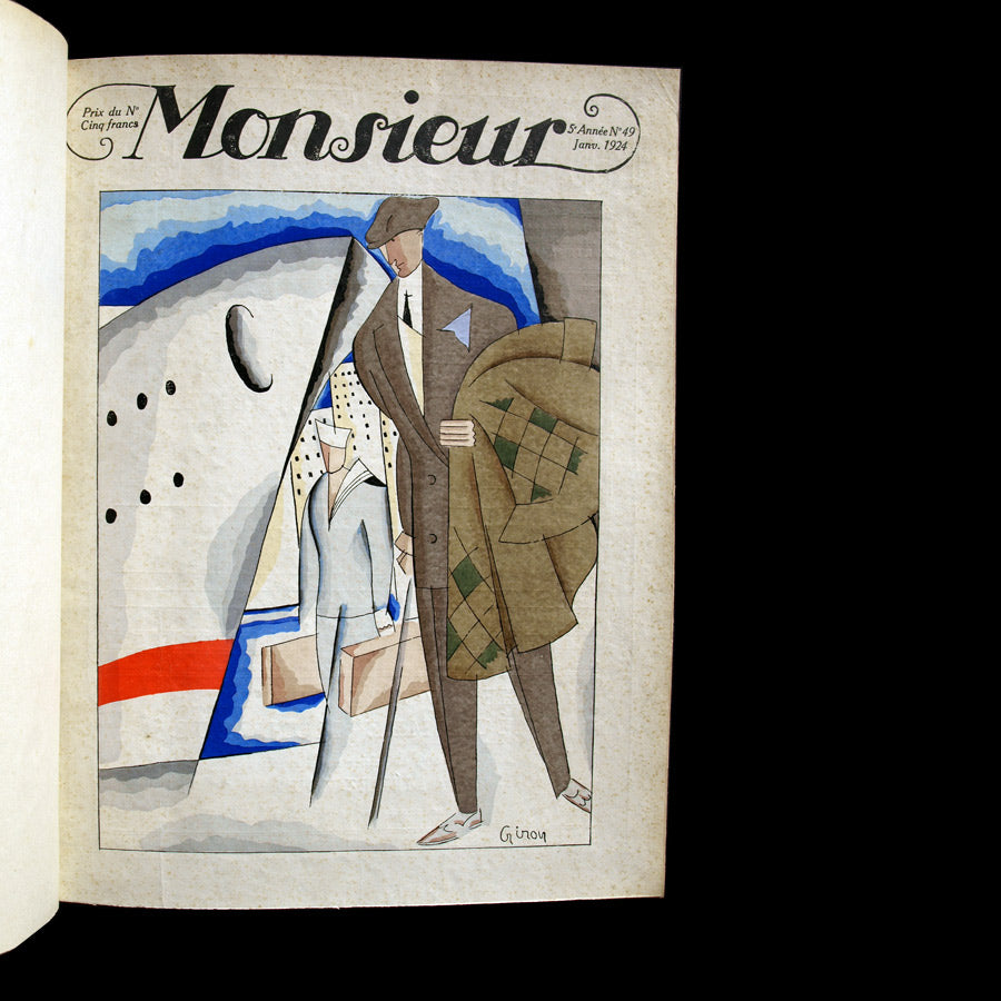 Monsieur, Revue des élégances, 57 livraisons (1920-1924)