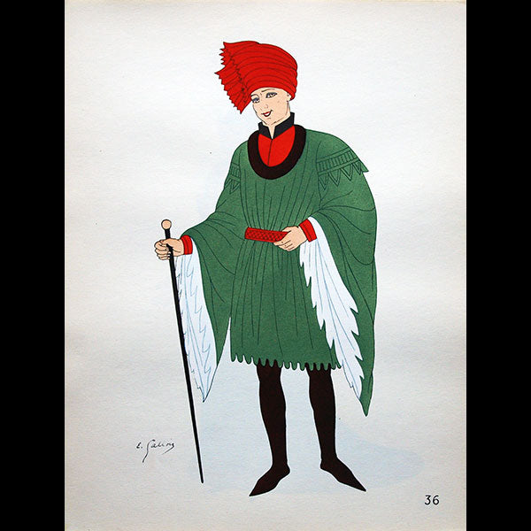 Le Costume en France des Mérovingiens à François 1er, par Emile Gallois (circa 1950)